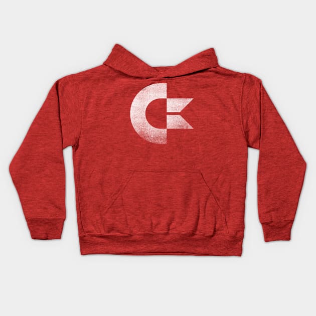 Computer Logo Kids Hoodie by RetroLogosDesigns